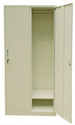 H1800 X W850 X D420 Mm Metalowe szafki biurowe 2 drzwi 1 rok gwarancji Aprobata ISO
