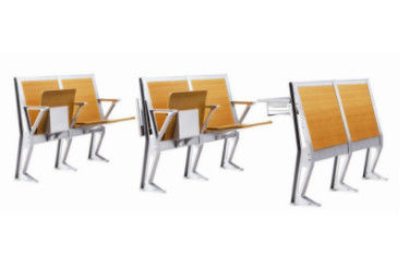 Składane biurko ze stali Meble szkolne Wodoodporna, regulowana poduszka na nogi Łatwa w montażu