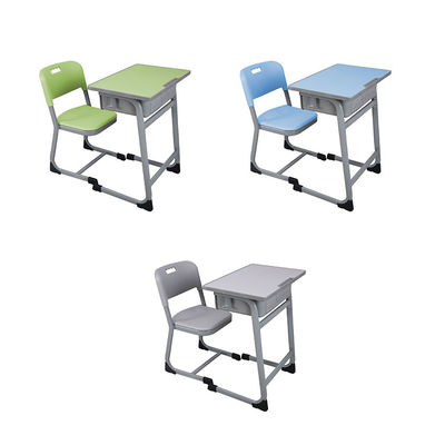 Stół do nauki i zestaw krzeseł 760 * 650 * 450 mm Stalowe meble szkolne