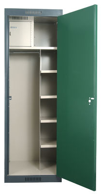 Wszechstronna szafka jednodrzwiowa Stalowa szafka do przechowywania Metalowa szafka dozorcy z wewnętrzną bezpieczną kabiną