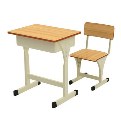 Biurko i krzesło szkolne Meble szkolne Meble ze stali Stół do nauki z szufladą