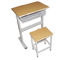 Bezpieczny lakierniczy stół i krzesło dla dzieci, niezawodne krzesło do nauki dla chłopców i dziewcząt