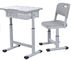 Meble do sali lekcyjnej dla dzieci H750 * W600 * D550mm Czarne biurko i krzesło