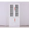 Biała 4-drzwiowa składana szafka na dokumenty 1850 * 900 * 500 mm