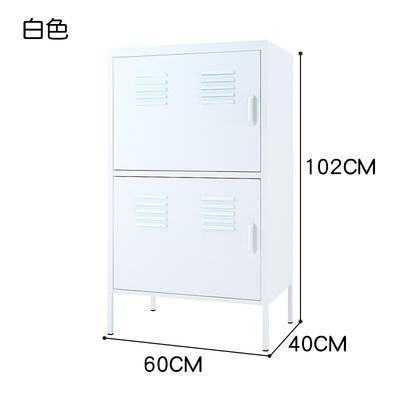 Podwójna stalowa szafka do przechowywania 1020 * 600 * 400 mm