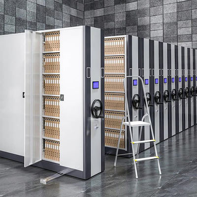 Mobilna kompaktor Archiwa elektroniczne Masa H2300mm Półka na dokumenty biurowe