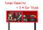 Elektroniczna blokada hasła Czerwone szafki garażowe, górne modułowe szafki garażowe
