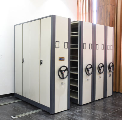 Mobilna kompaktor Archiwa elektroniczne Masa H2300mm Półka na dokumenty biurowe
